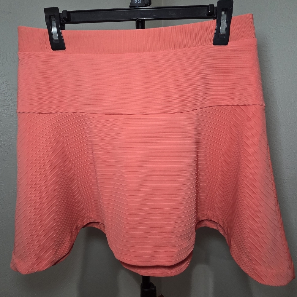 Banana Republic Vibrant Coral Skirt Size 8 Petite